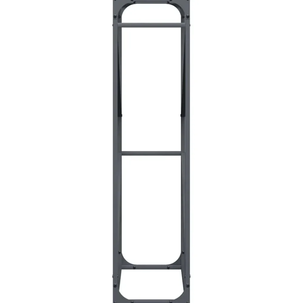 vidaXL Accesorios Para Hornos De Leña Y Chimeneas-Leñero 60x25x100 cm Acero laminado en frío