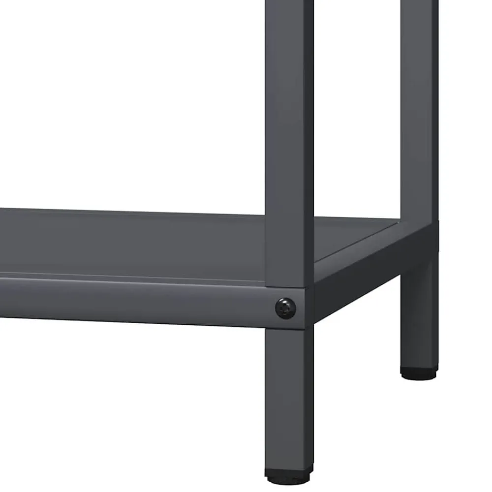 vidaXL Leñero 40x25x60 cm Acero laminado en frío Antracita