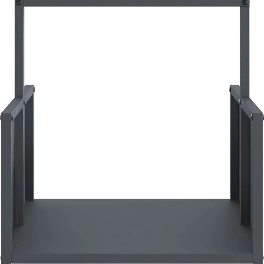 vidaXL Accesorios Para Hornos De Leña Y Chimeneas-Leñero 40x40x40 cm Acero laminado en frío