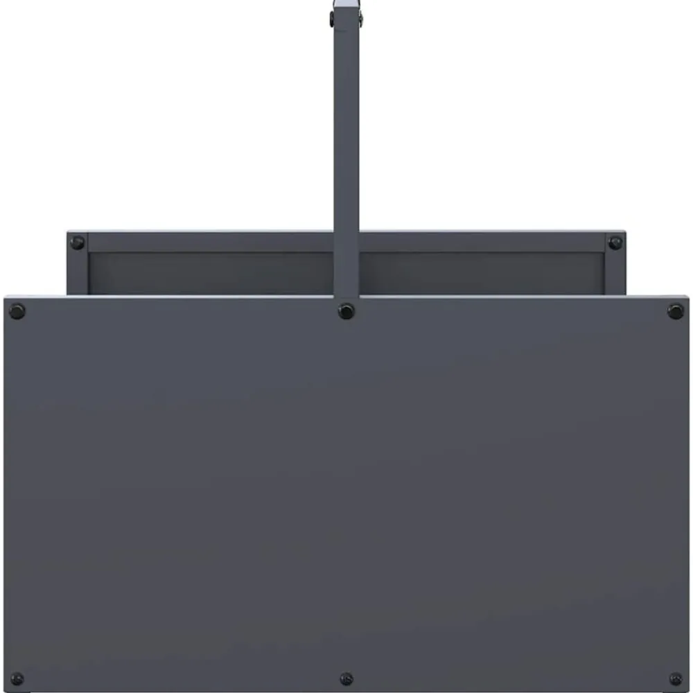 vidaXL Accesorios Para Hornos De Leña Y Chimeneas-Leñero 40x40x40 cm Acero laminado en frío