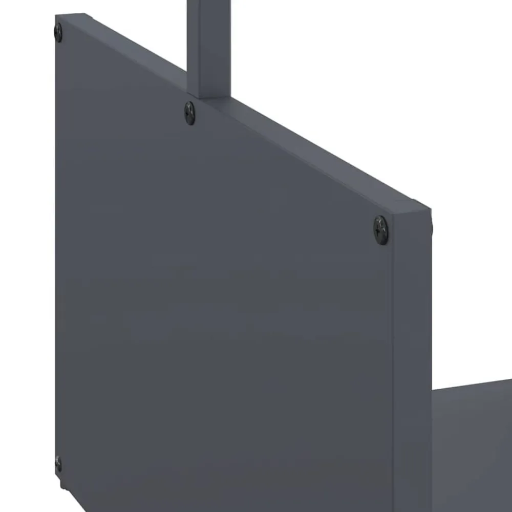 vidaXL Accesorios Para Hornos De Leña Y Chimeneas-Leñero 40x40x40 cm Acero laminado en frío