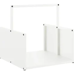 vidaXL Accesorios Para Hornos De Leña Y Chimeneas-Leñero 40x40x40 cm Acero laminado en frío