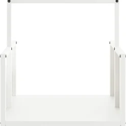 vidaXL Accesorios Para Hornos De Leña Y Chimeneas-Leñero 40x40x40 cm Acero laminado en frío
