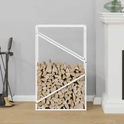 vidaXL Accesorios Para Hornos De Leña Y Chimeneas-Leñero 60x25x100 cm Acero laminado en frío