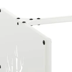 vidaXL Accesorios Para Hornos De Leña Y Chimeneas-Leñero 40x40x40 cm Acero laminado en frío