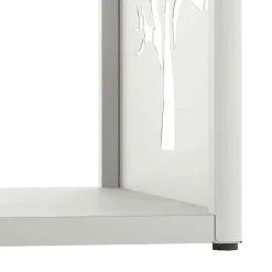 vidaXL Accesorios Para Hornos De Leña Y Chimeneas-Leñero 40x40x40 cm Acero laminado en frío