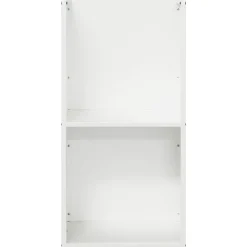 vidaXL Leñero 40x30x80 cm Acero laminado en frío Blanco Sale