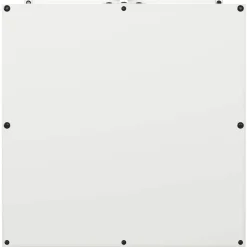 vidaXL Leñero 40x40x40 cm Acero laminado en frío Blanco Best
