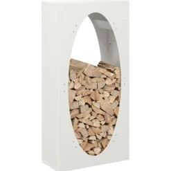 vidaXL Accesorios Para Hornos De Leña Y Chimeneas-Leñero 50x23x100 cm Acero laminado en frío