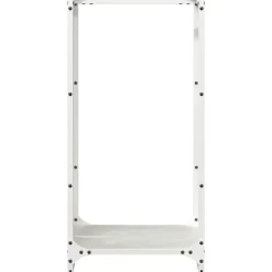 vidaXL Accesorios Para Hornos De Leña Y Chimeneas-Leñero 40x30x80 cm Acero laminado en frío