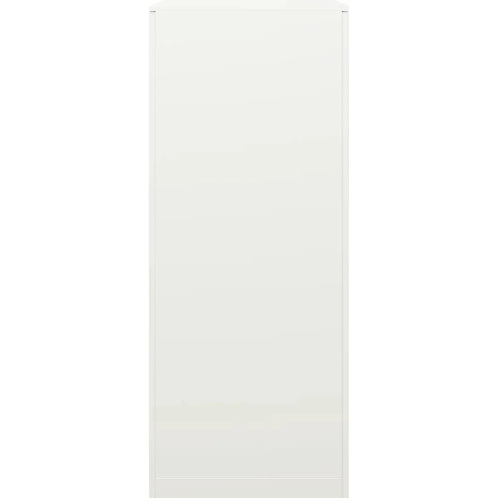 vidaXL Leñero de acero blanco 100x40x100 cm Acero/Blanco Online