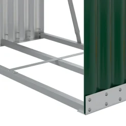 vidaXL Accesorios Para Hornos De Leña Y Chimeneas-Leñero de acero galvanizado 80x45x190 cm