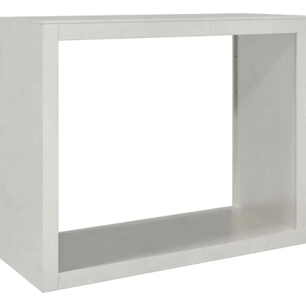 vidaXL Accesorios Para Hornos De Leña Y Chimeneas-Leñero de acero inoxidable 100x40x80 cm