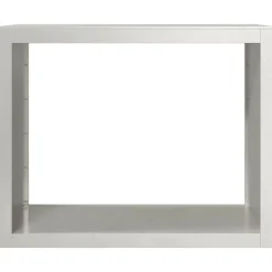 vidaXL Accesorios Para Hornos De Leña Y Chimeneas-Leñero de acero inoxidable 100x40x80 cm