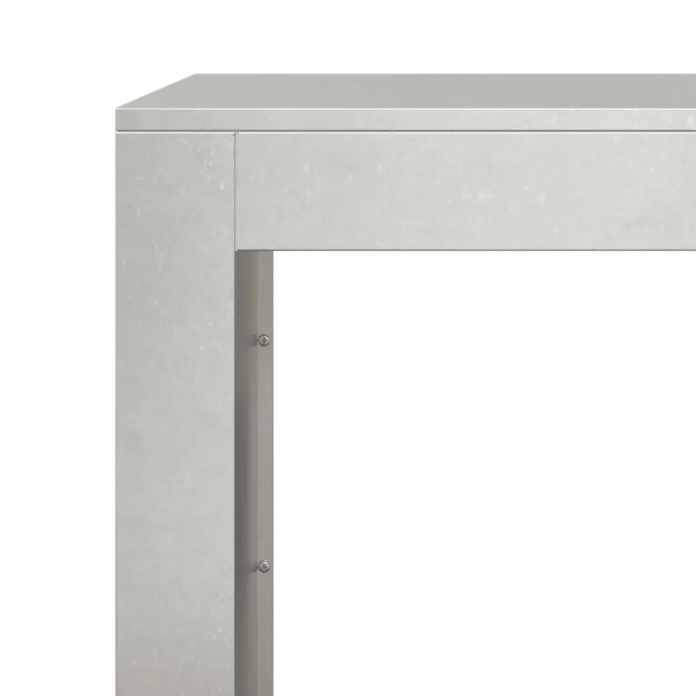 vidaXL Accesorios Para Hornos De Leña Y Chimeneas-Leñero de acero inoxidable 100x40x80 cm