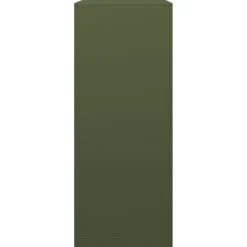 vidaXL Accesorios Para Hornos De Leña Y Chimeneas-Leñero de acero verde 100x40x100 cm