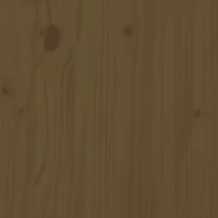 vidaXL Accesorios Para Hornos De Leña Y Chimeneas-Leñero de madera maciza pino marrón miel 110x35x108,5 cm
