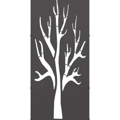 vidaXL Accesorios Para Hornos De Leña Y Chimeneas-Leñero 40x30x80 cm Acero laminado en frío