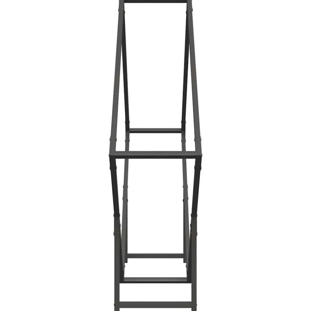 vidaXL Accesorios Para Hornos De Leña Y Chimeneas-Leñero 100x25x100 cm Acero laminado en frío