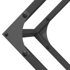 vidaXL Accesorios Para Hornos De Leña Y Chimeneas-Leñero 100x25x100 cm Acero laminado en frío