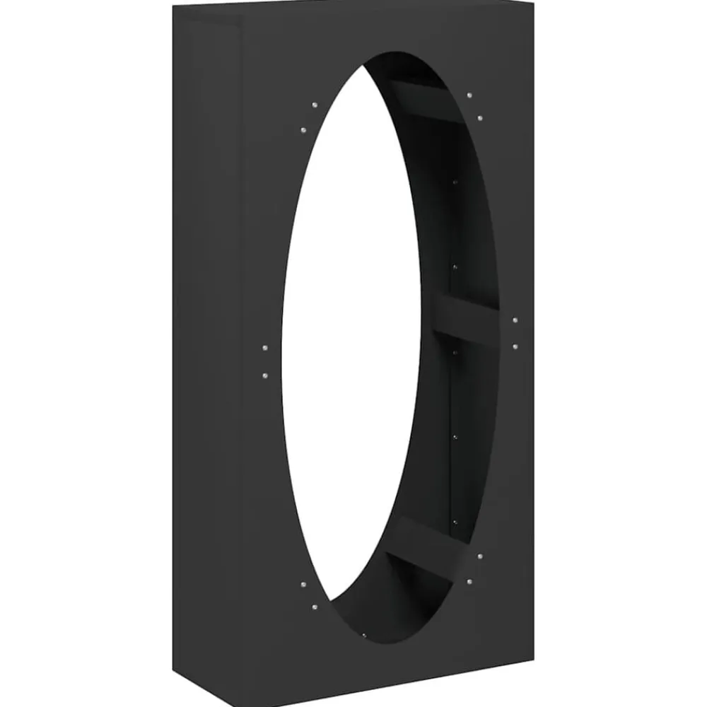 vidaXL Accesorios Para Hornos De Leña Y Chimeneas-Leñero 50x23x100 cm Acero laminado en frío