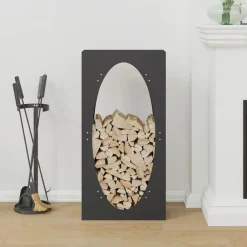 vidaXL Accesorios Para Hornos De Leña Y Chimeneas-Leñero 50x23x100 cm Acero laminado en frío