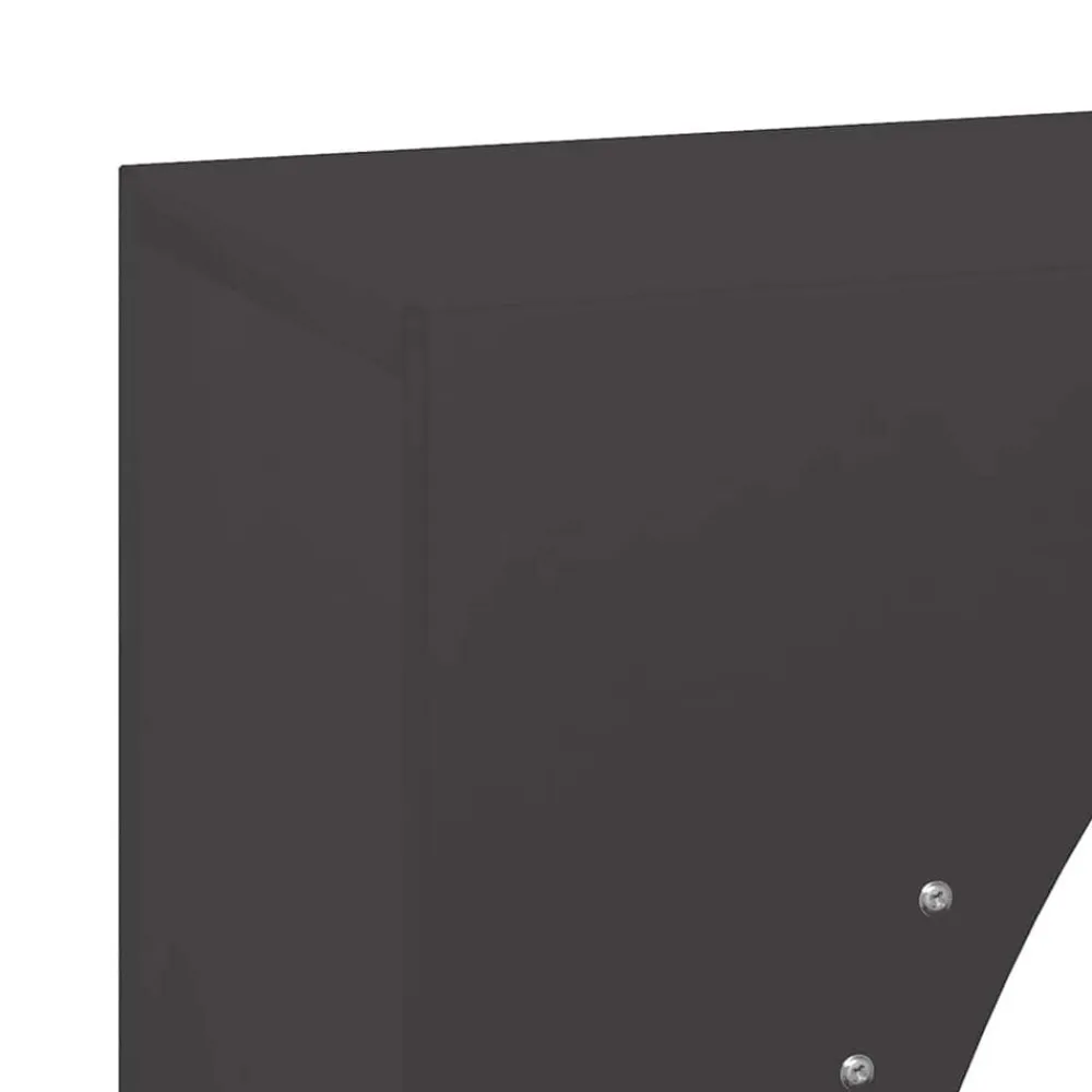 vidaXL Accesorios Para Hornos De Leña Y Chimeneas-Leñero 50x23x100 cm Acero laminado en frío