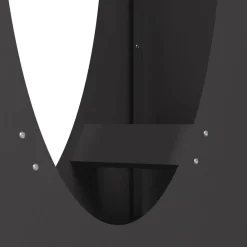 vidaXL Accesorios Para Hornos De Leña Y Chimeneas-Leñero 50x23x100 cm Acero laminado en frío