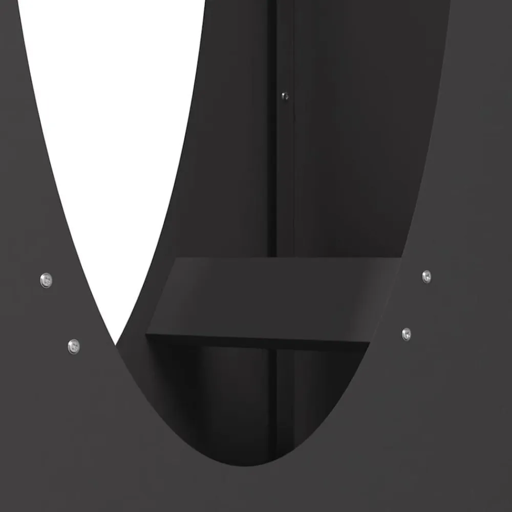 vidaXL Accesorios Para Hornos De Leña Y Chimeneas-Leñero 50x23x100 cm Acero laminado en frío