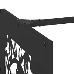 vidaXL Accesorios Para Hornos De Leña Y Chimeneas-Leñero 40x40x40 cm Acero laminado en frío