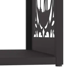 vidaXL Accesorios Para Hornos De Leña Y Chimeneas-Leñero 40x40x40 cm Acero laminado en frío