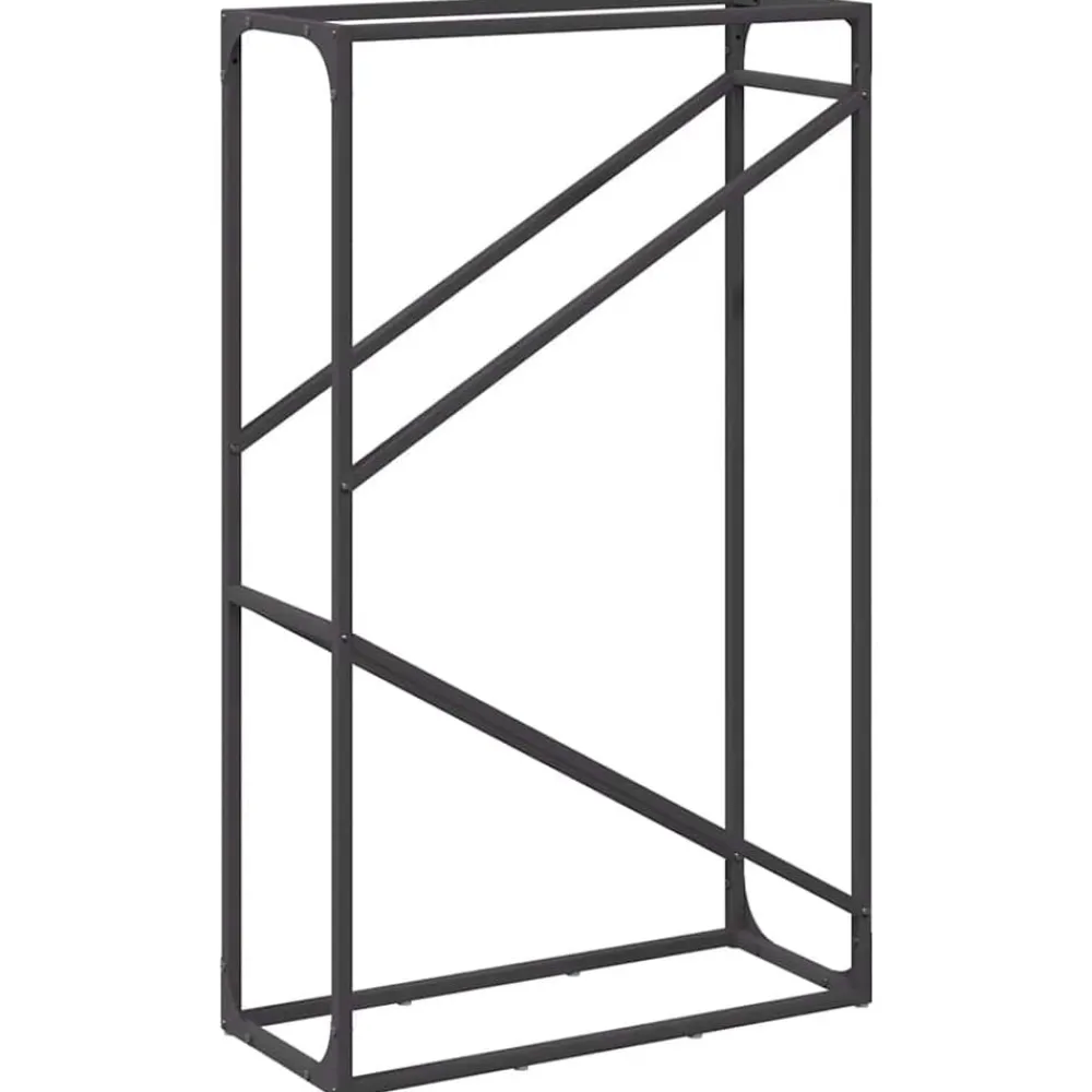 vidaXL Accesorios Para Hornos De Leña Y Chimeneas-Leñero 60x25x100 cm Acero laminado en frío