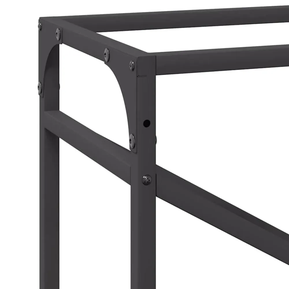 vidaXL Accesorios Para Hornos De Leña Y Chimeneas-Leñero 60x25x100 cm Acero laminado en frío