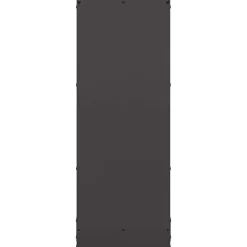 vidaXL Leñero 40x30x80 cm Acero laminado en frío Negro Hot