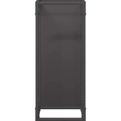 vidaXL Accesorios Para Hornos De Leña Y Chimeneas-Leñero 25x25x60 cm Acero laminado en frío