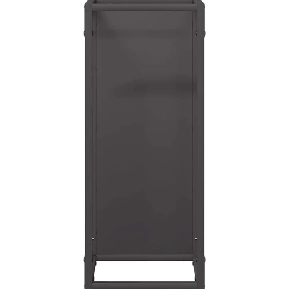 vidaXL Accesorios Para Hornos De Leña Y Chimeneas-Leñero 25x25x60 cm Acero laminado en frío