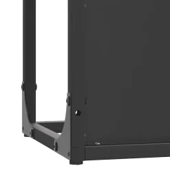 vidaXL Accesorios Para Hornos De Leña Y Chimeneas-Leñero 25x25x60 cm Acero laminado en frío
