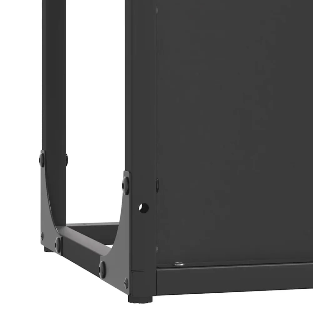 vidaXL Accesorios Para Hornos De Leña Y Chimeneas-Leñero 25x25x60 cm Acero laminado en frío