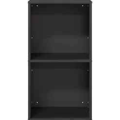 vidaXL Leñero 40x30x75 cm Acero laminado en frío Negro Best