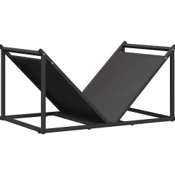 vidaXL Accesorios Para Hornos De Leña Y Chimeneas-Leñero 70x43x34,5 cm Acero laminado en frío