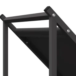 vidaXL Accesorios Para Hornos De Leña Y Chimeneas-Leñero 70x43x34,5 cm Acero laminado en frío