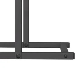 vidaXL Accesorios Para Hornos De Leña Y Chimeneas-Leñero 50x25x60 cm Acero laminado en frío
