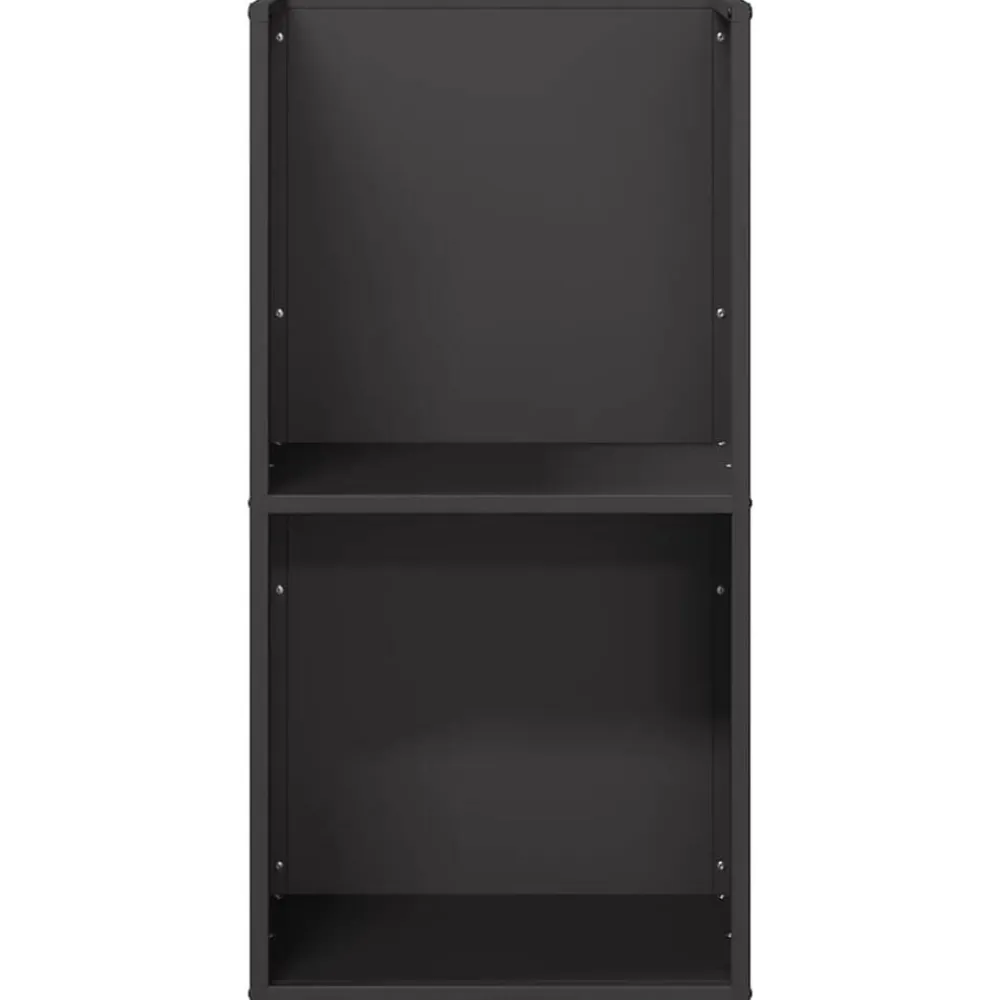 vidaXL Accesorios Para Hornos De Leña Y Chimeneas-Leñero 40x30x80 cm Acero laminado en frío