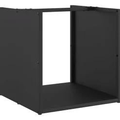 vidaXL Accesorios Para Hornos De Leña Y Chimeneas-Leñero 40x40x40 cm Acero laminado en frío