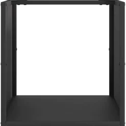 vidaXL Accesorios Para Hornos De Leña Y Chimeneas-Leñero 40x40x40 cm Acero laminado en frío