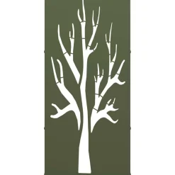 vidaXL Accesorios Para Hornos De Leña Y Chimeneas-Leñero 40x30x80 cm Acero laminado en frío