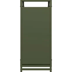 vidaXL Accesorios Para Hornos De Leña Y Chimeneas-Leñero 44x28x65 cm Acero laminado en frío
