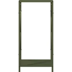 vidaXL Accesorios Para Hornos De Leña Y Chimeneas-Leñero 34x25x70 cm Acero laminado en frío