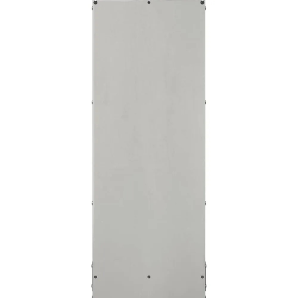 vidaXL Leñero 40x30x80 cm Acero inoxidable