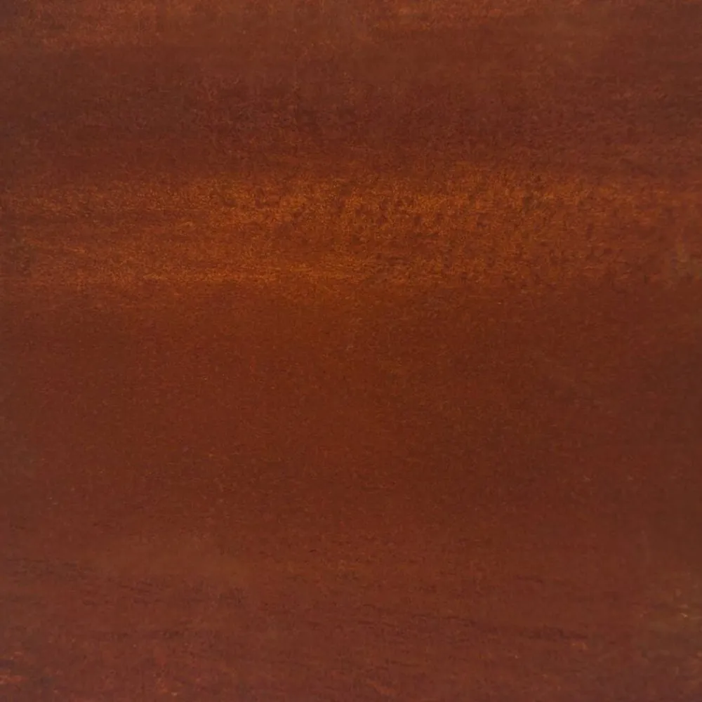 vidaXL Leñero 40x40x40 cm Acero oxidado New